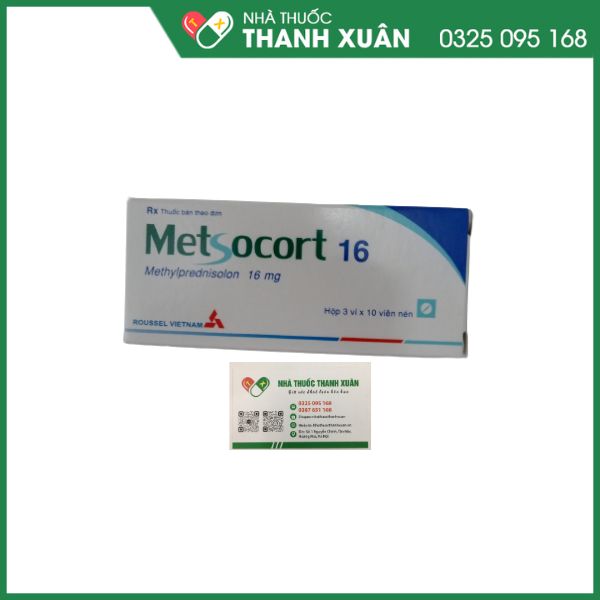 Metsocort 16 - Điều trị viêm khớp dạng thấp